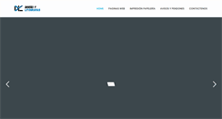 Desktop Screenshot of disenoylitografias.com